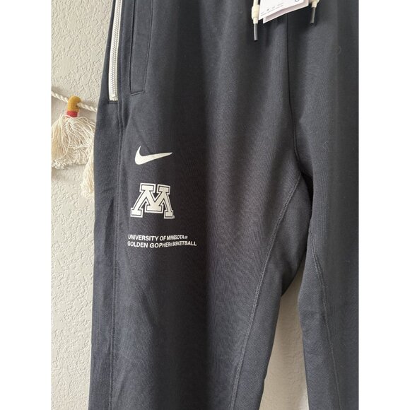 Nike Dri Fit Travel Fleece Terry Jogger Pant Black MN University Sporty Mens LT - Picture 5 of 9